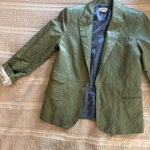 Zadig & Voltaire Victor Satin Suit Jacket